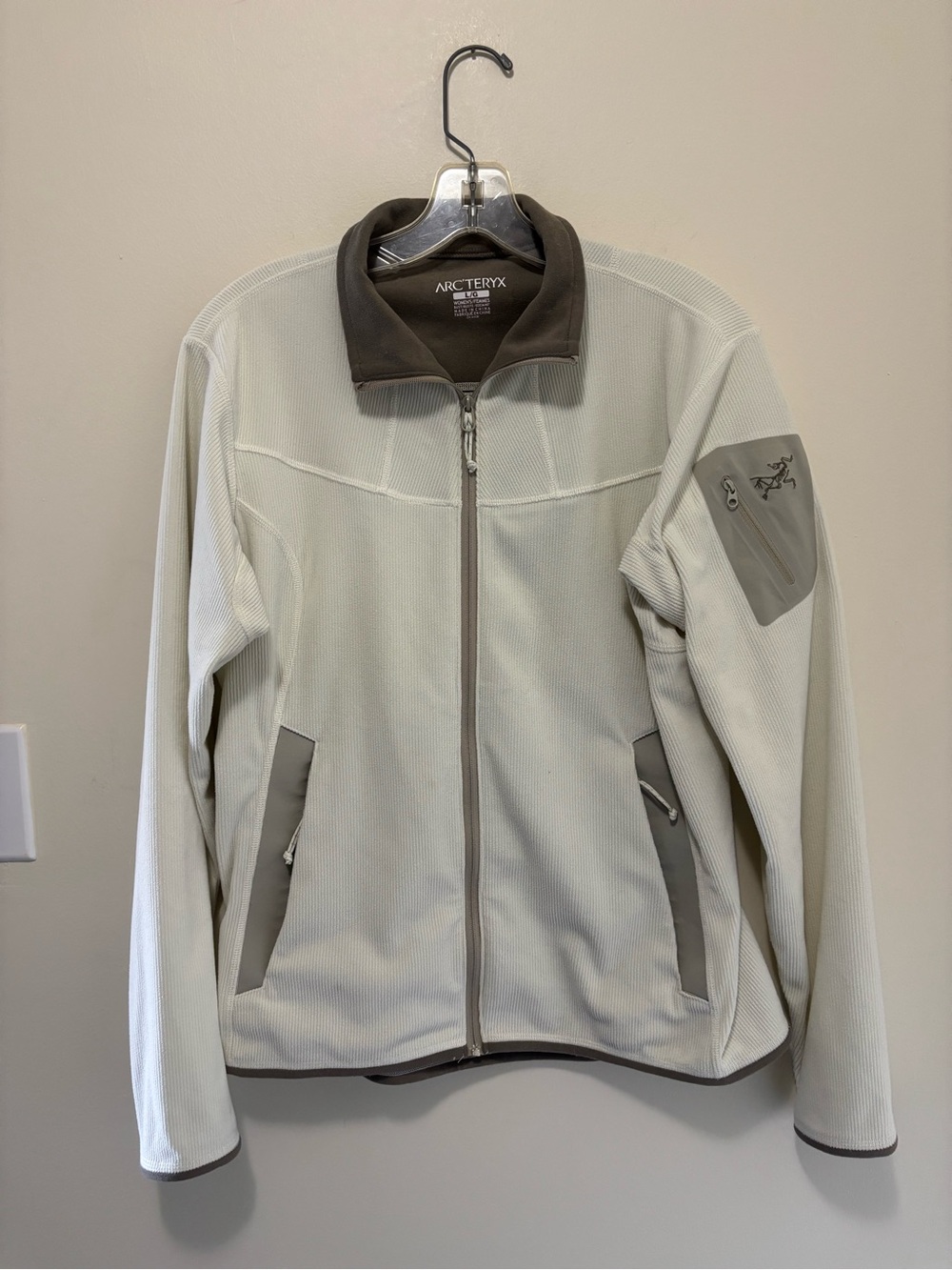 Arc'teryx Polartec Grid Fleece Full-Zip Jacket (Women's Size Large)